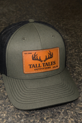 Loden Green/Black Trucker Hat - Richardson 112 Snapback Hunting & Outdoor Cap
