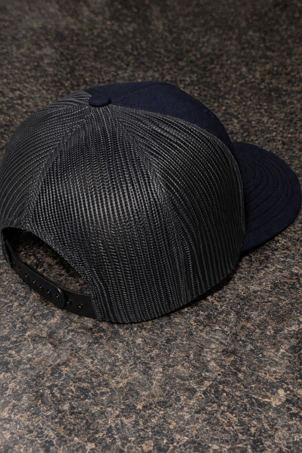 Navy/Charcoal Trucker Hat - Richardson 112 Style Snapback Everyday Outdoor Cap