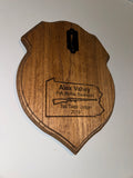 Custom European Mount Plaque